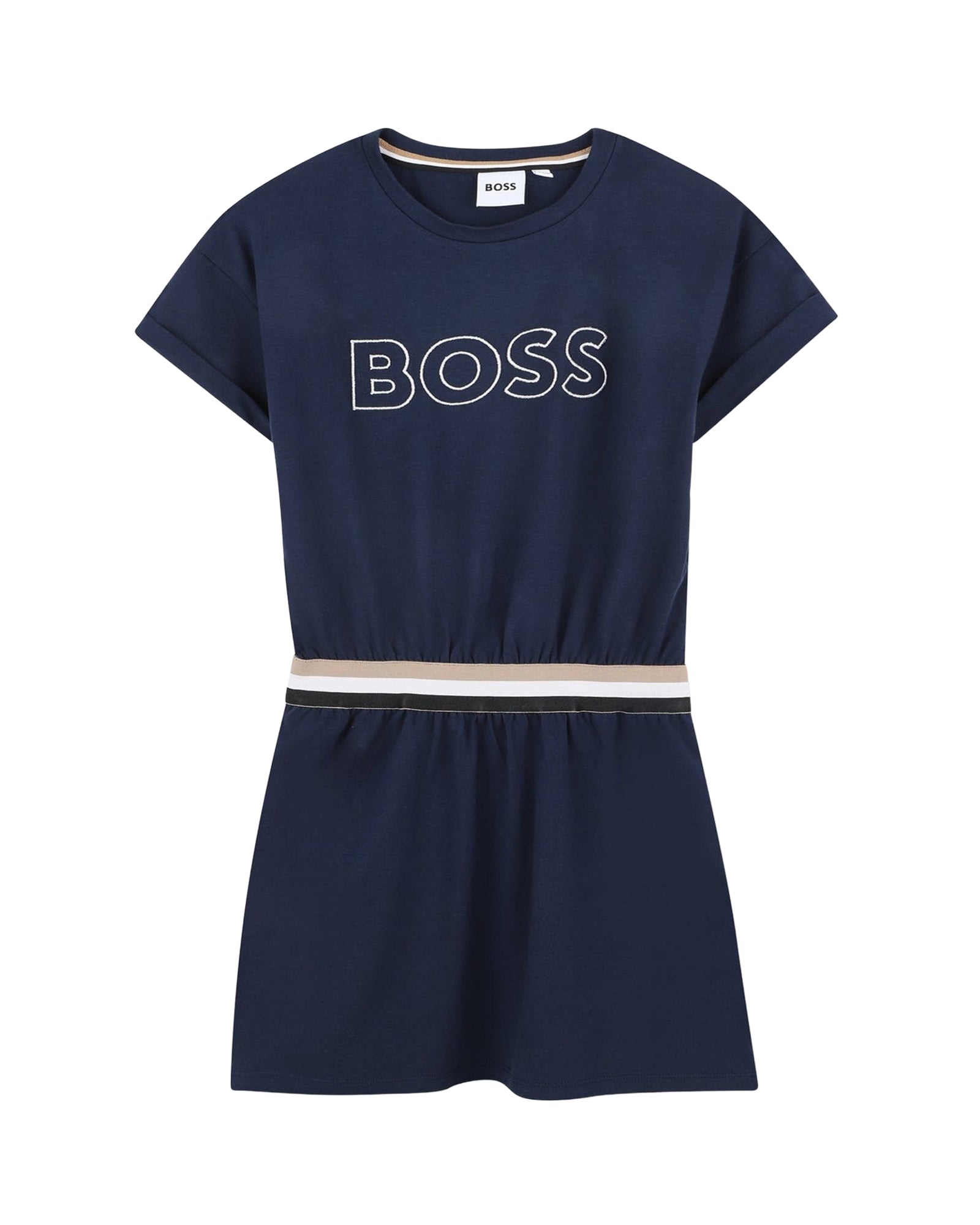 ROBE MANCHES COURTES