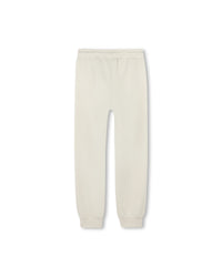 Pantalon jogging avec logo en coton - Vanille