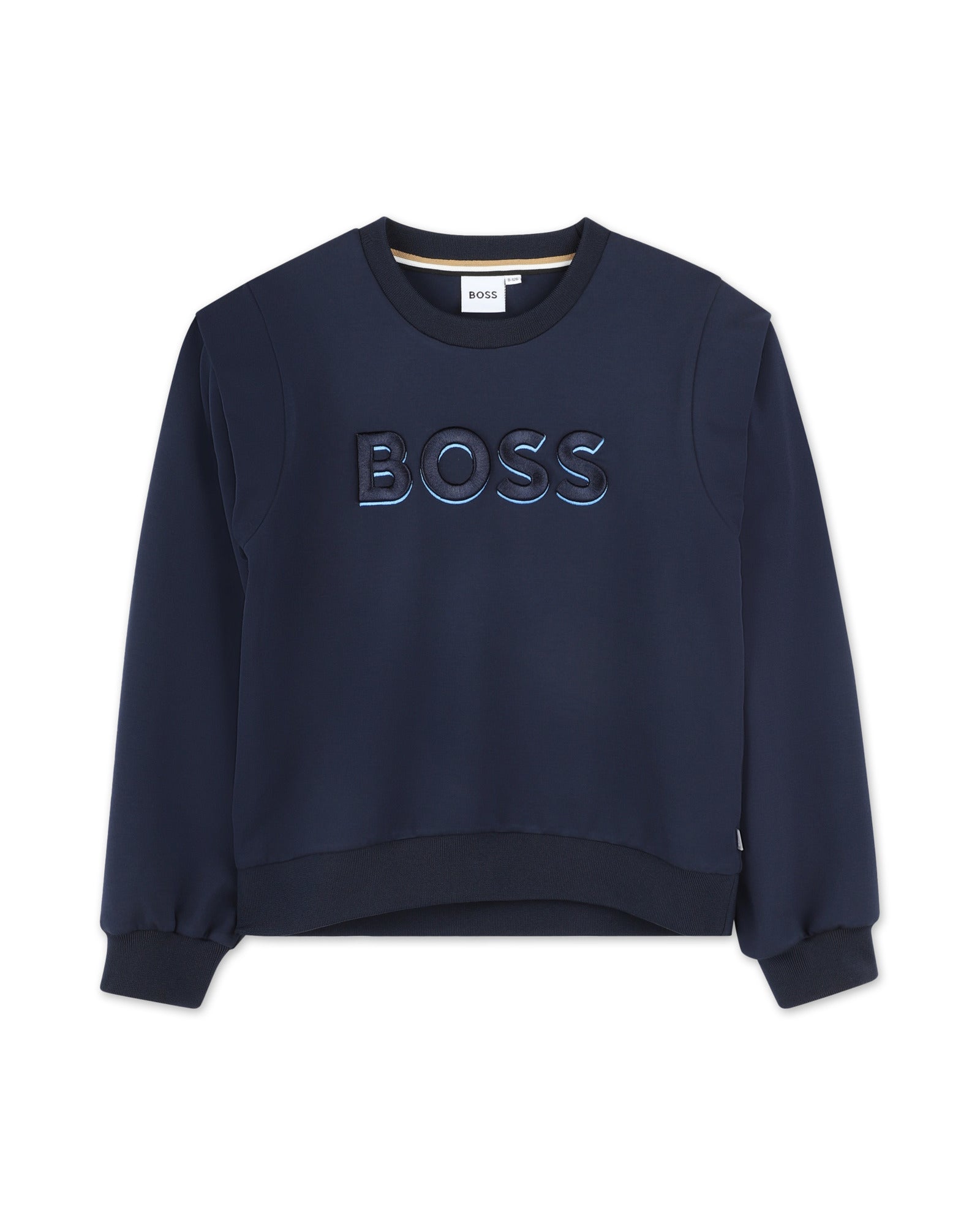 Sweatshirt à col rond - Bleu Cargo