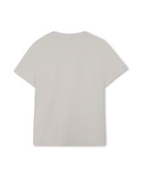 T-shirt manches courtes en coton - Vanille