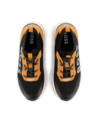 Sneakers chaussette en tricot et simili - Cookie