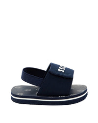Claquettes avec fermeture par bride - Bleu Cargo