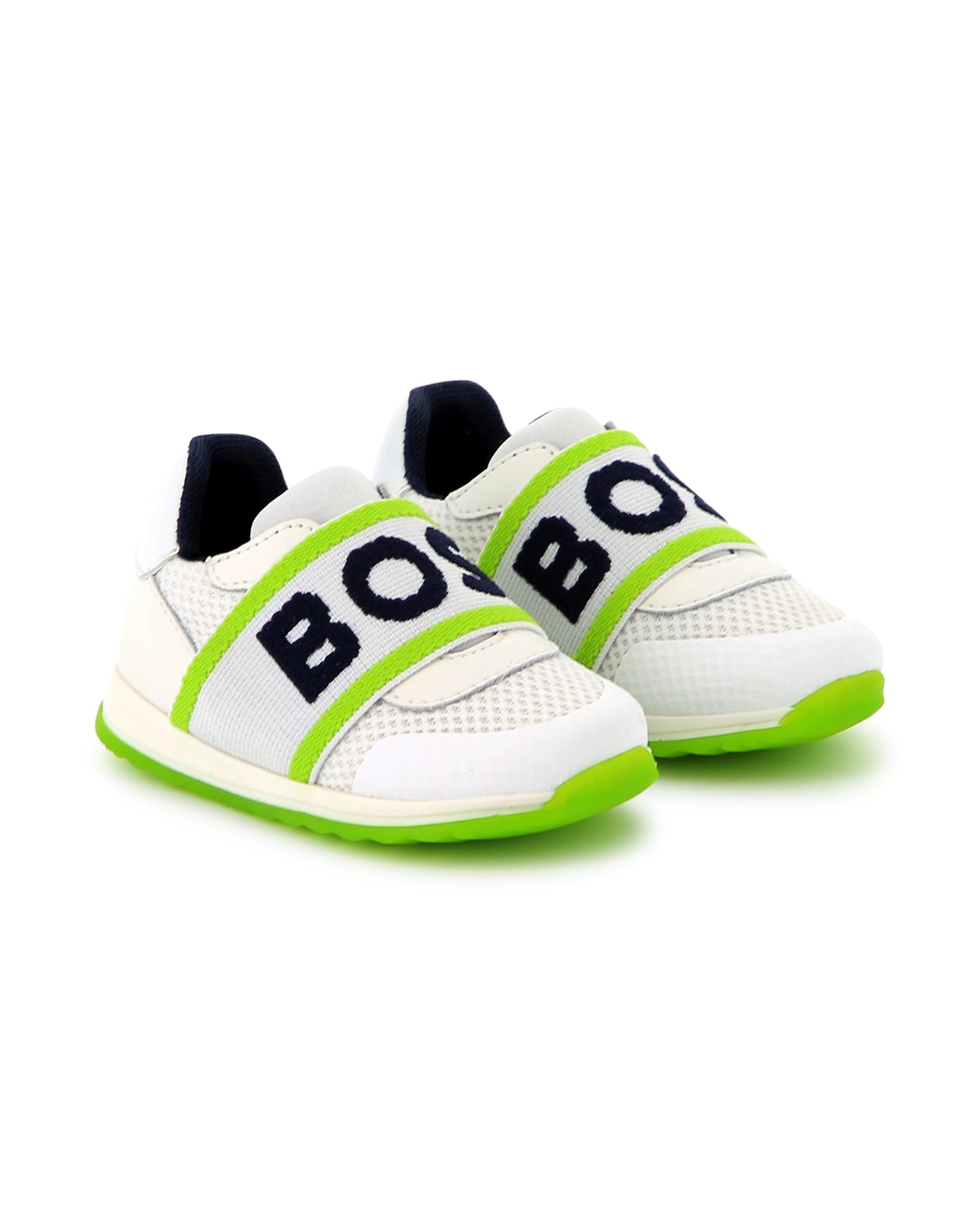 Sneakers with logo - White