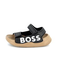 Sandales avec logo - Black
