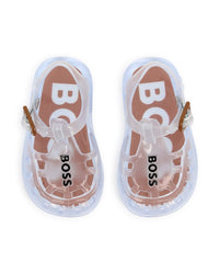 Sandals with logo - Transparent