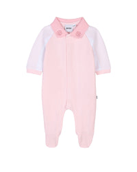 Pyjamas with cotton logo - Baby Pink