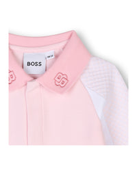 Pyjamas with cotton logo - Baby Pink