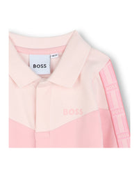Pyjama avec logo en coton - Tickled Pink