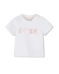 T-shirt manches courtes en coton - Blanc