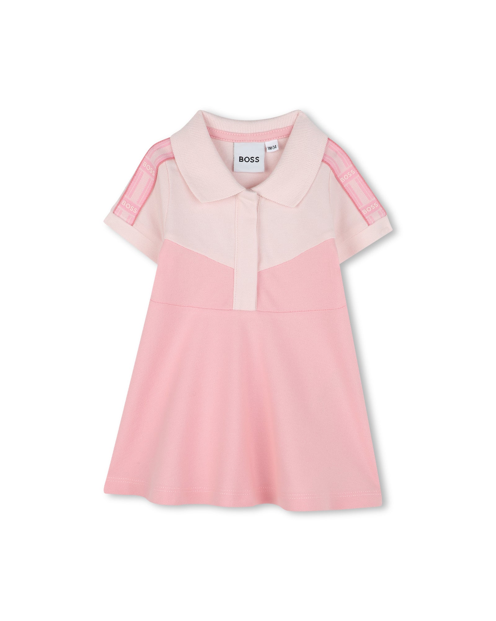Robe polo à manches courtes avec logo en coton - Tickled Pink