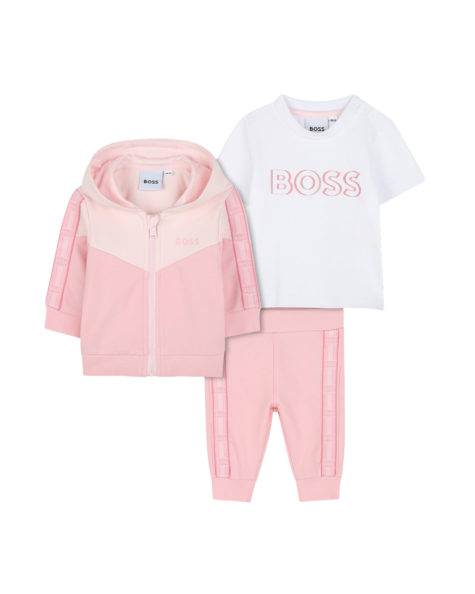 Ensemble 3 pièces en coton - Tickled Pink