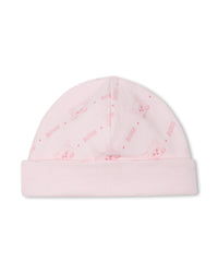 Ensemble pyjama et bonnet en coton - Baby Pink