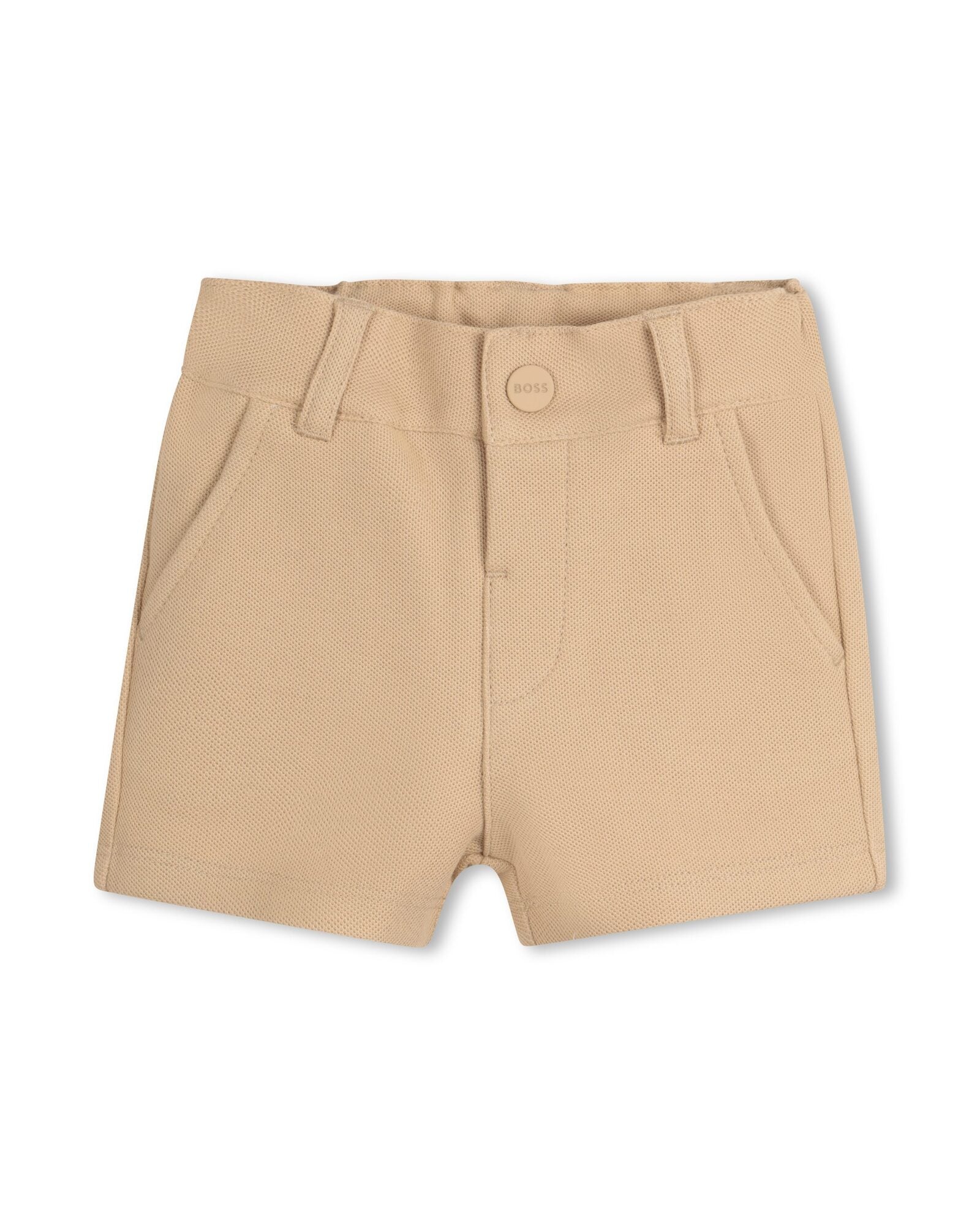 Ensemble polo et short en coton - Blanc