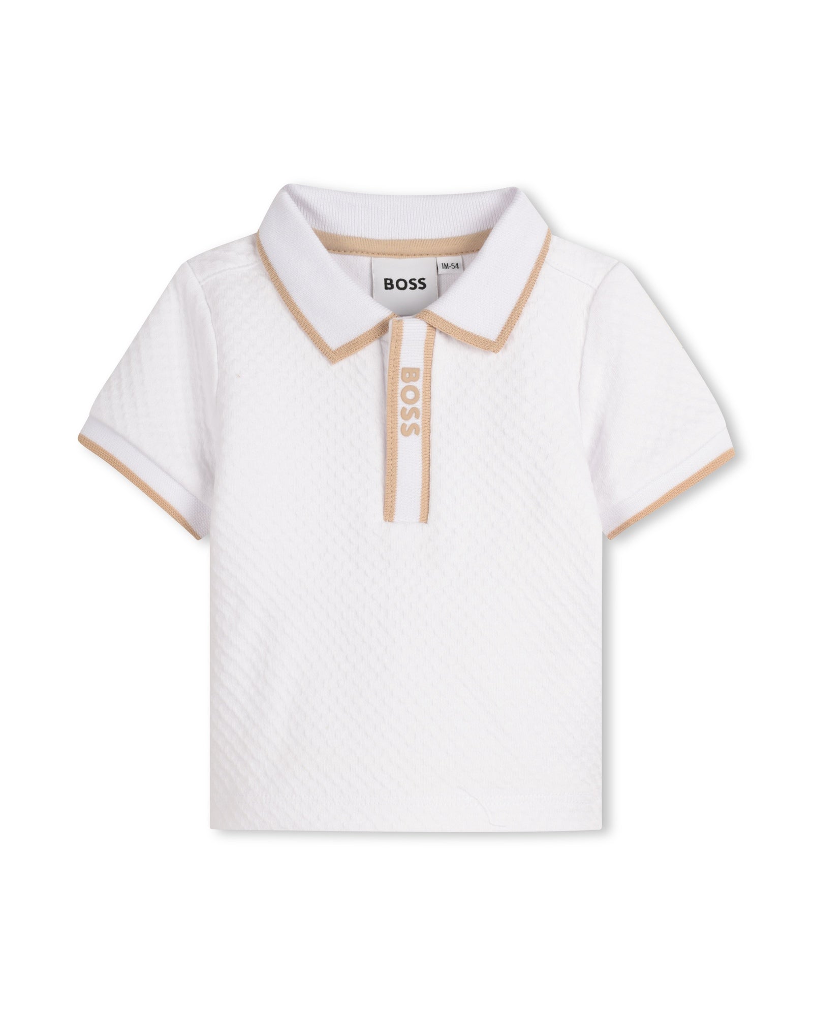 Ensemble polo et short en coton - Blanc