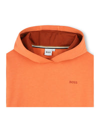 Cotton hoodie - Mango