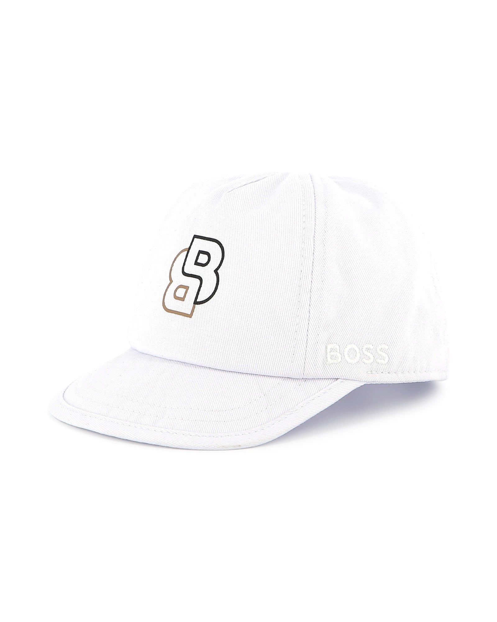 Cotton logo cap - White