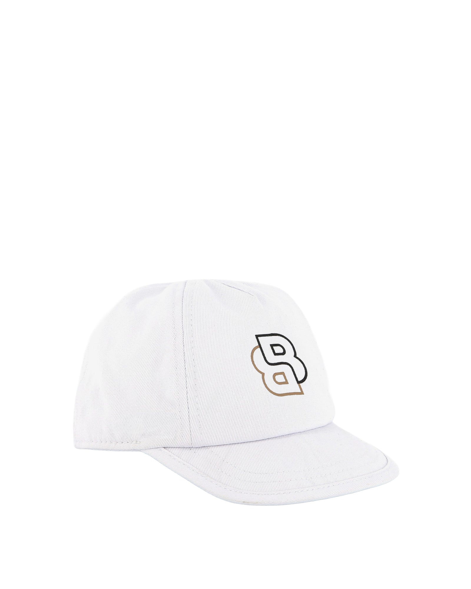Cotton logo cap - White