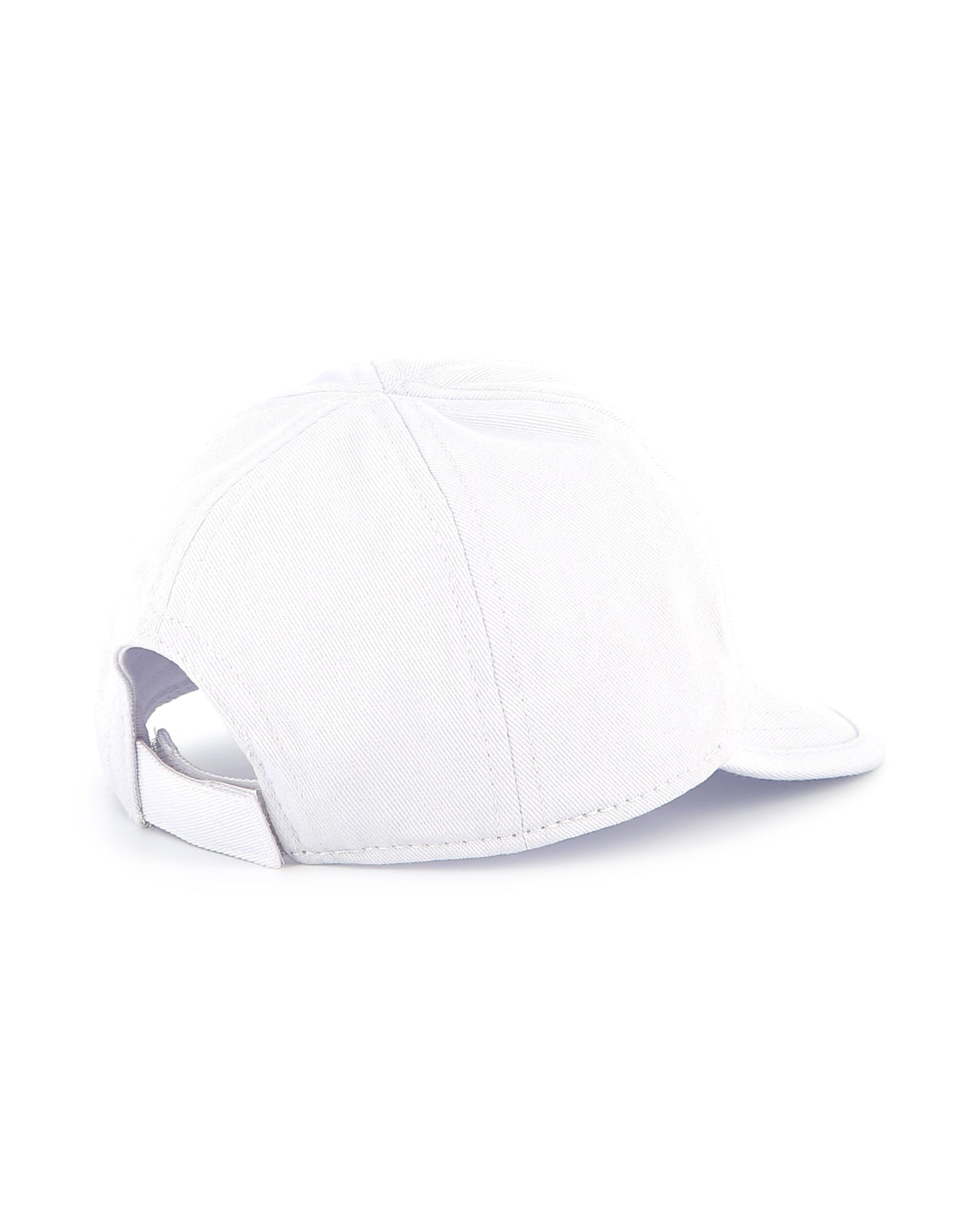 Cotton logo cap - White