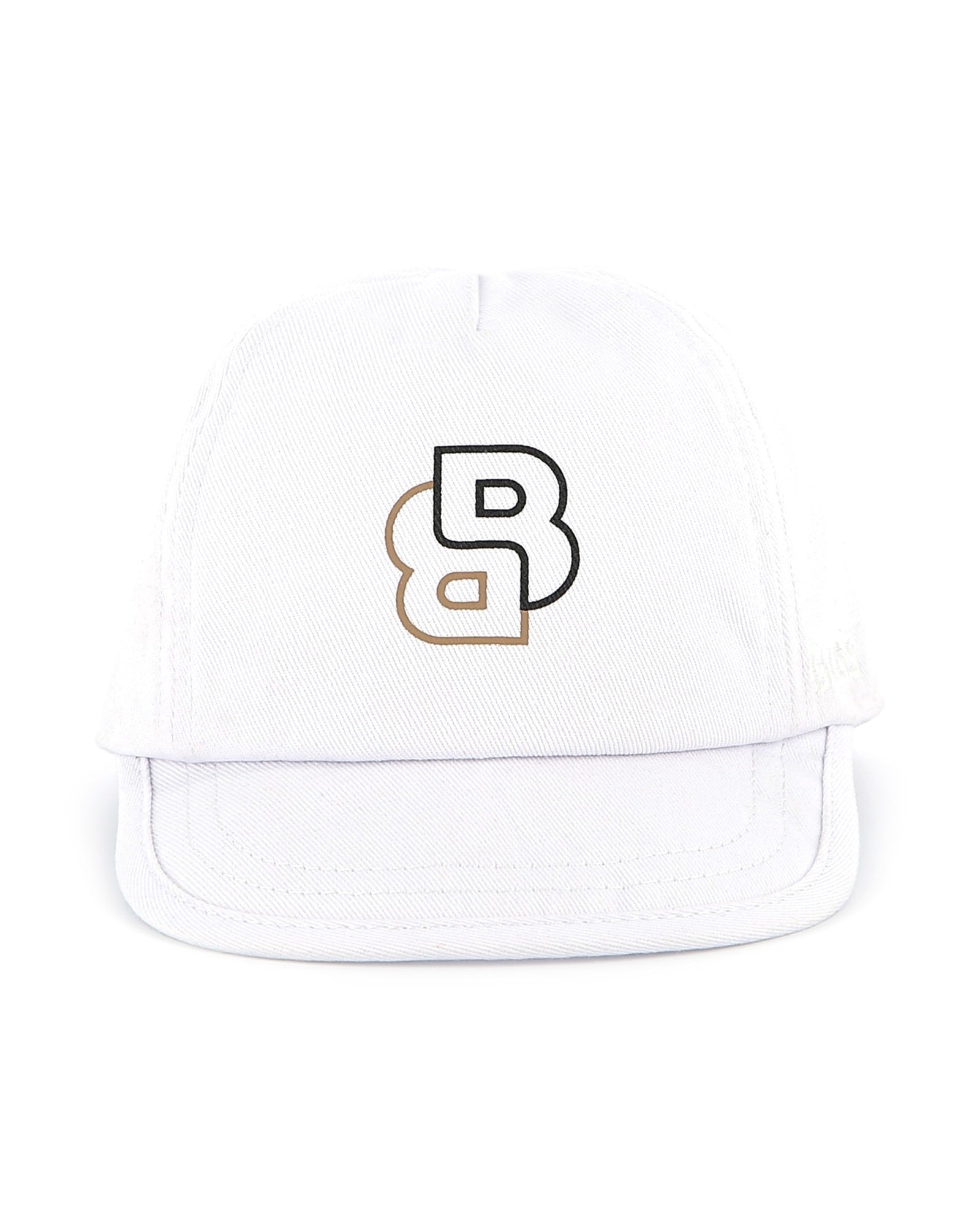 Cotton logo cap - White