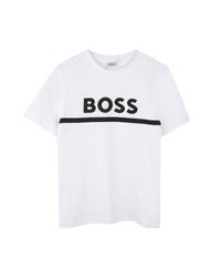 T-shirt à manches courtes en coton - Blanc