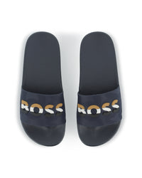 Mules with logo - Cargo Blue