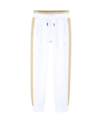 Pantalon jogging avec logo - Blanc