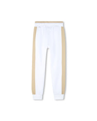 Pantalon jogging avec logo - Blanc