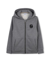 CARDIGAN A CAPUCHE