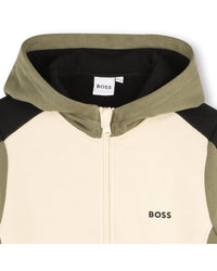CARDIGAN A CAPUCHE