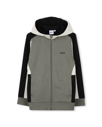 CARDIGAN A CAPUCHE
