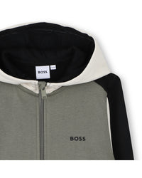 CARDIGAN A CAPUCHE