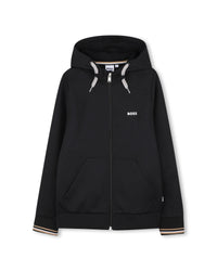CARDIGAN A CAPUCHE