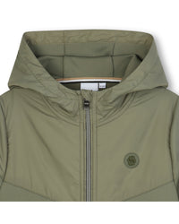 CARDIGAN A CAPUCHE