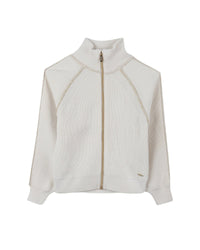 Cardigan tricot en coton - Vanille