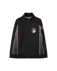 Cardigan jogging avec logo en coton - Black
