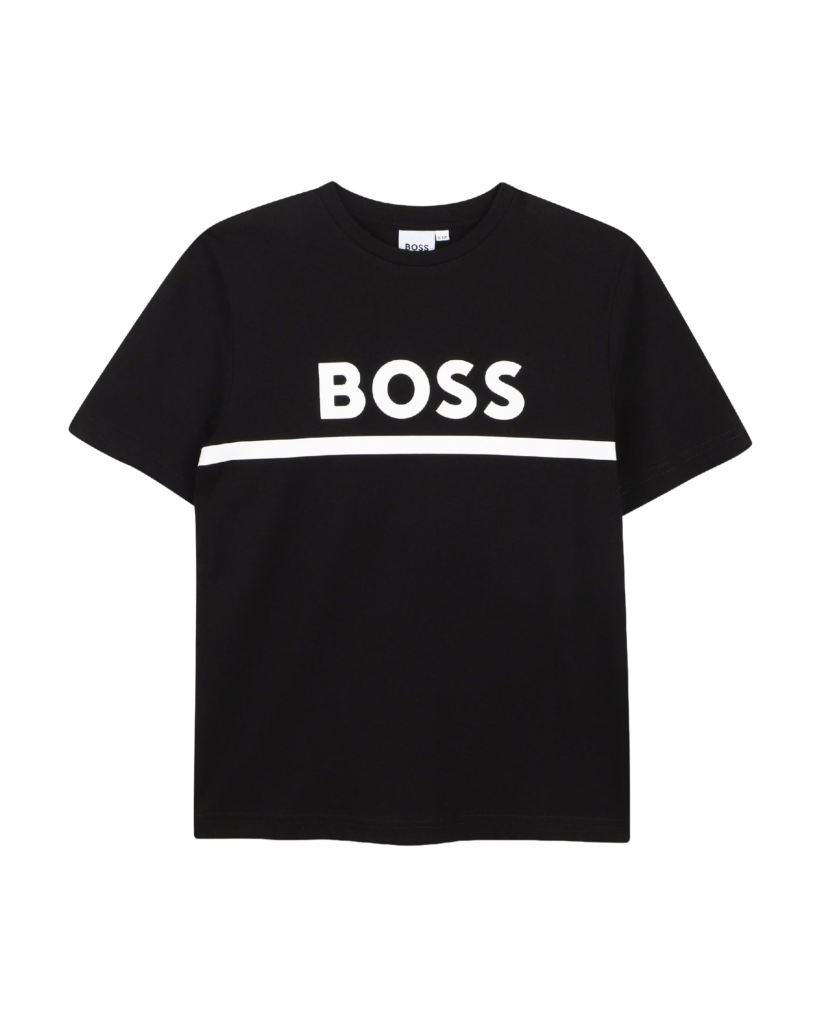 Short-sleeved cotton T-shirt - Black
