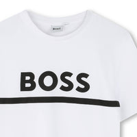 T-shirt manches courtes en coton - Blanc