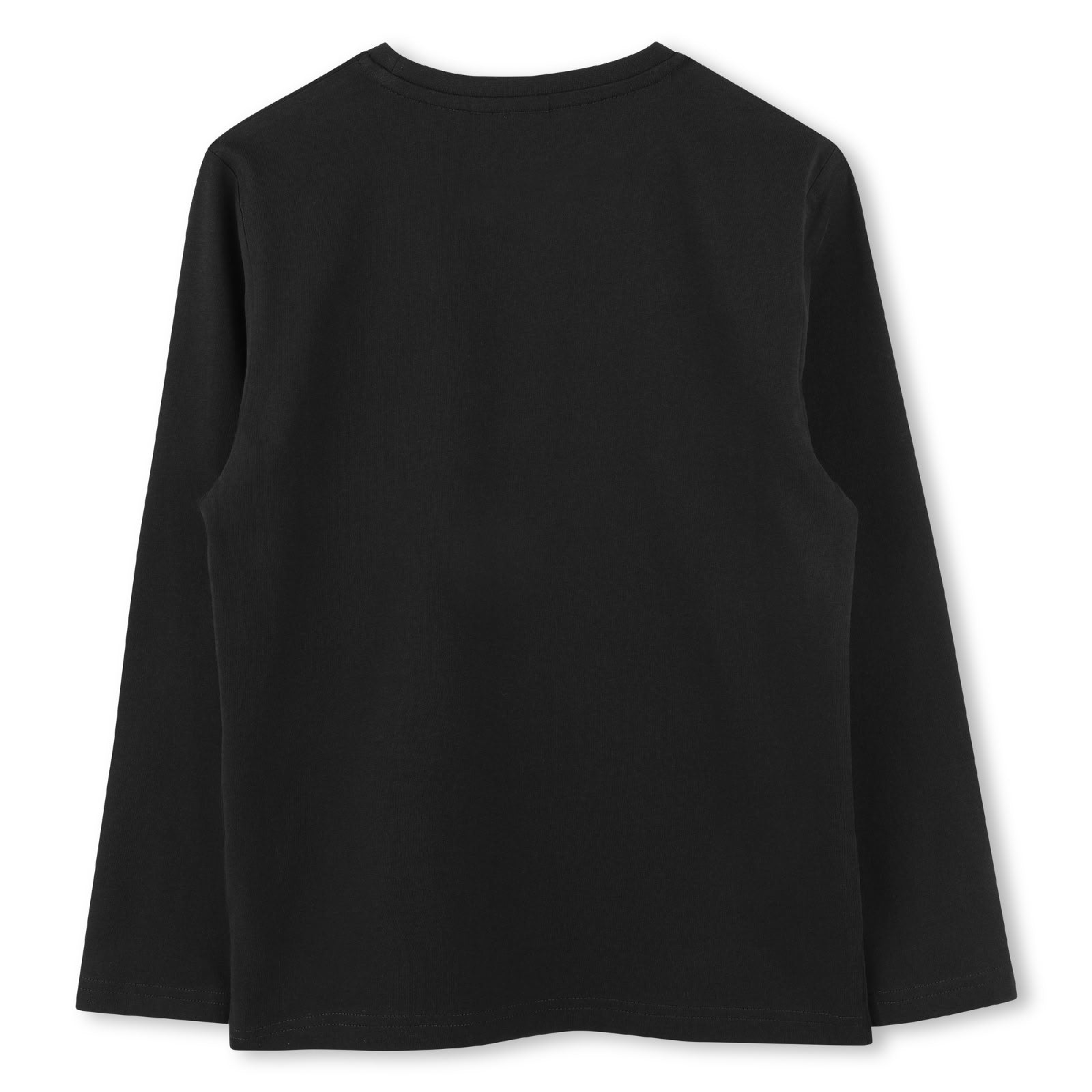 T-shirt manches longues en coton - Black