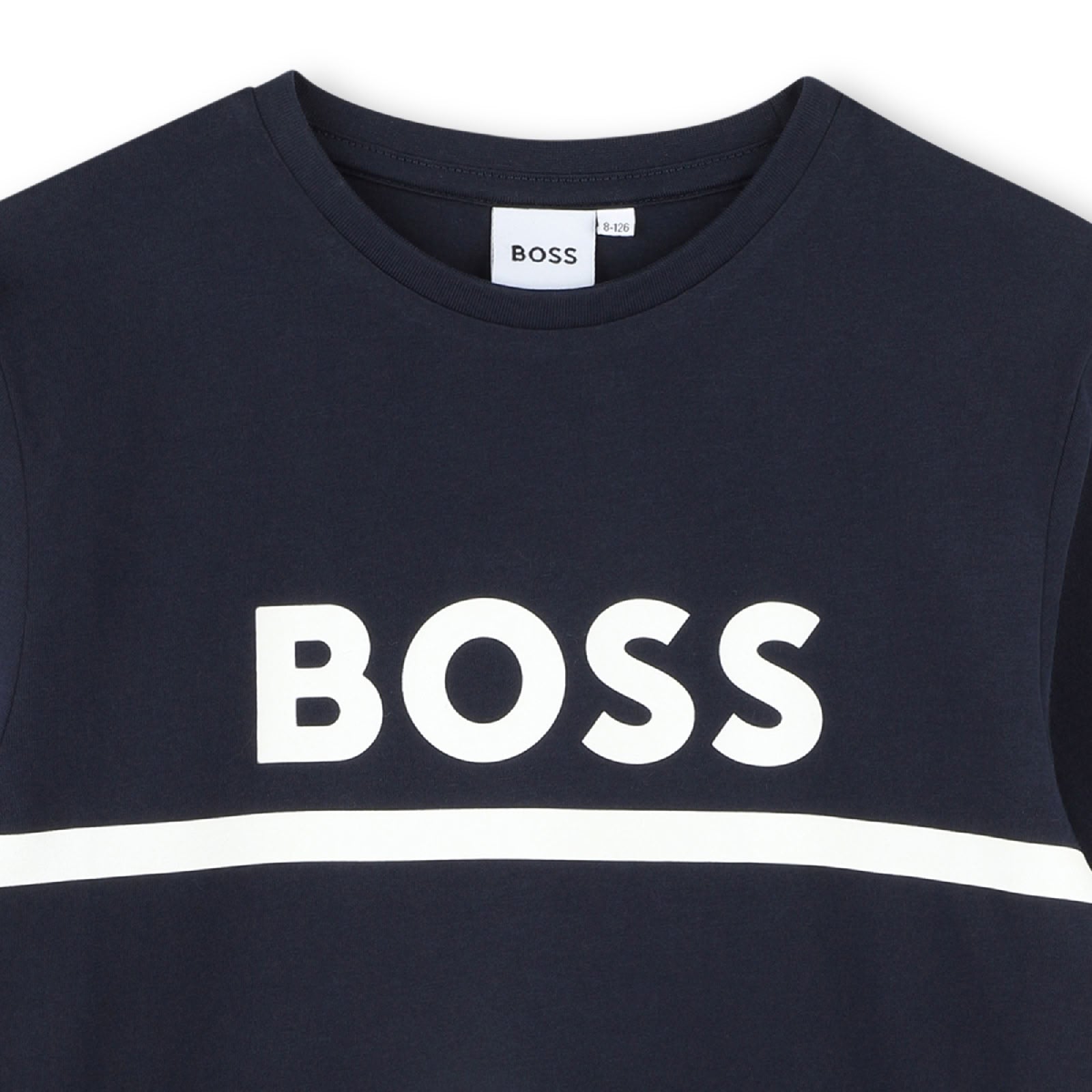 Long-sleeved cotton T-shirt - Cargo Blue