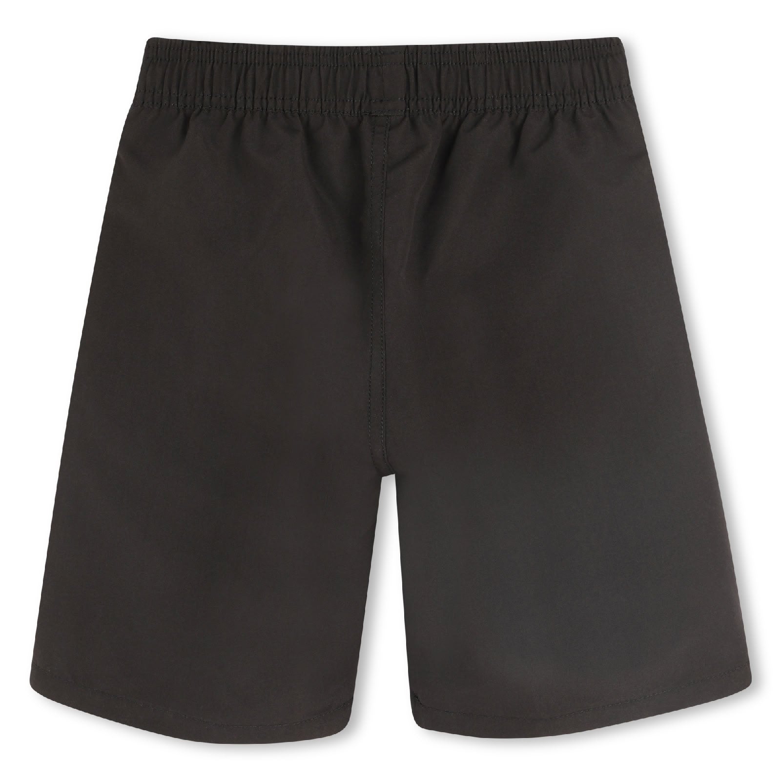 Short de bain élastiqué à la taille - Black