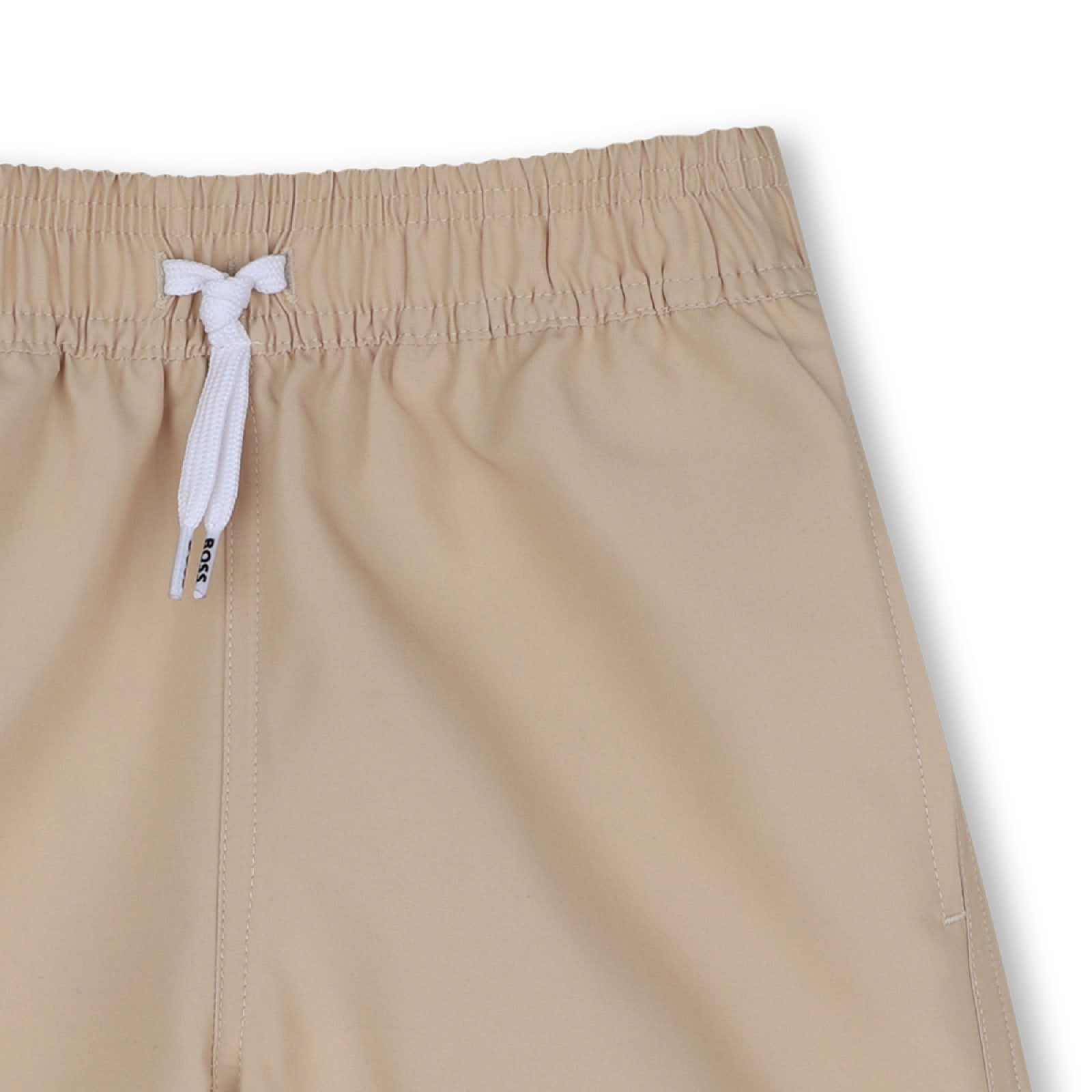 Swimming shorts with elasticated waistband - Dark Stone