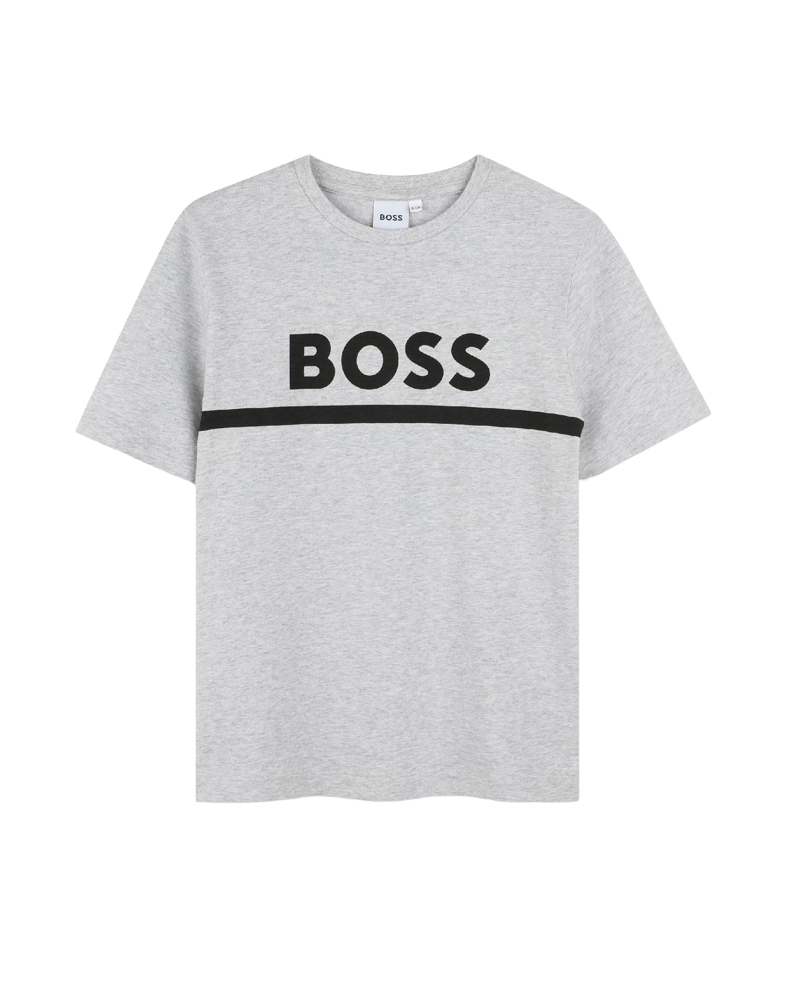 T-shirt manches courtes en coton - Gris Chiné