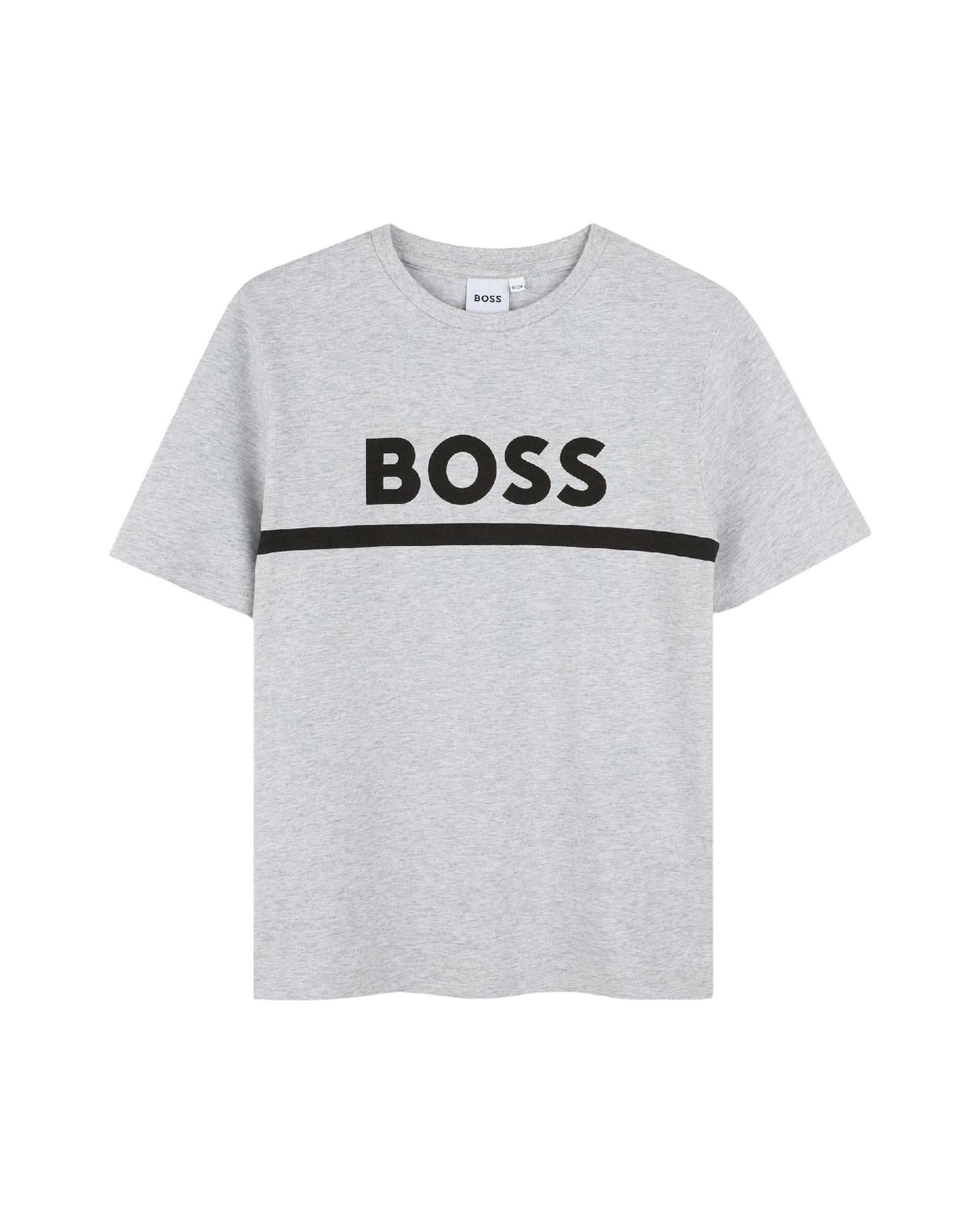 Short-sleeved cotton T-shirt – Heather Grey