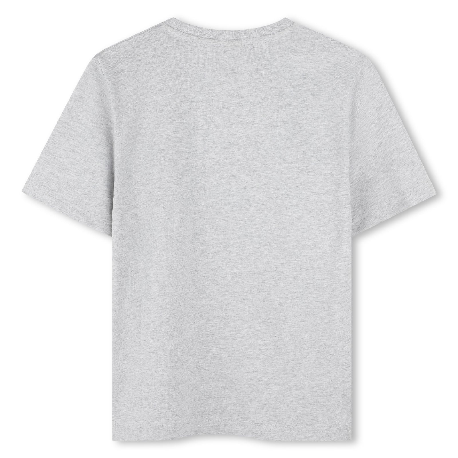 T-shirt manches courtes en coton - Gris Chiné