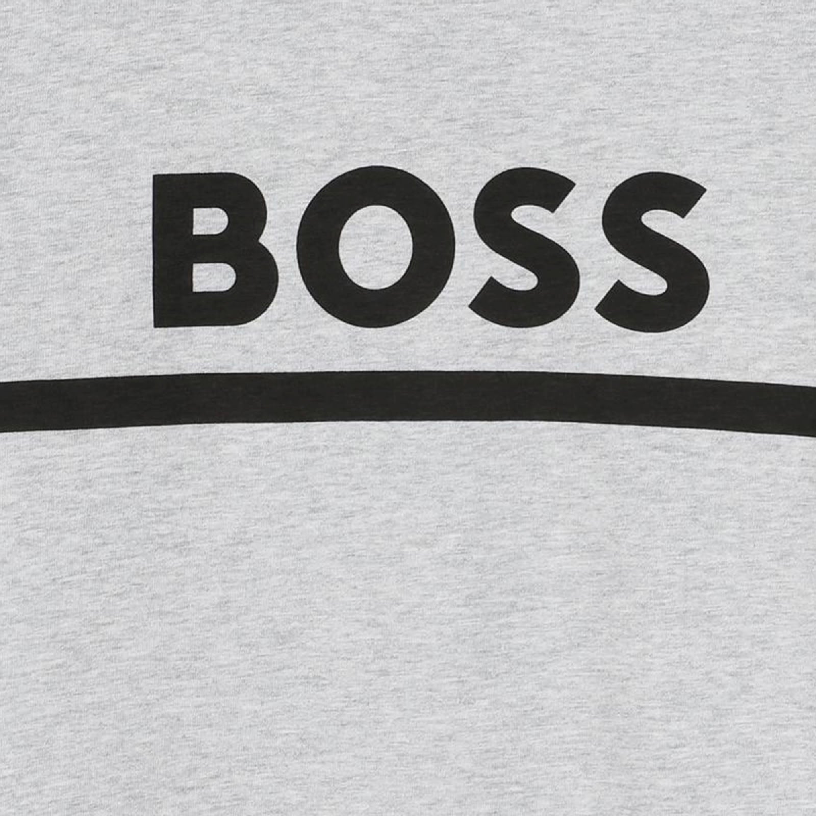 T-shirt manches courtes en coton - Gris Chiné