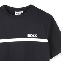 T-shirt manches courtes en coton - Black