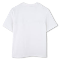Short-sleeved cotton T-shirt - White