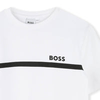 Short-sleeved cotton T-shirt - White