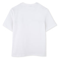 Short-sleeved cotton T-shirt - White