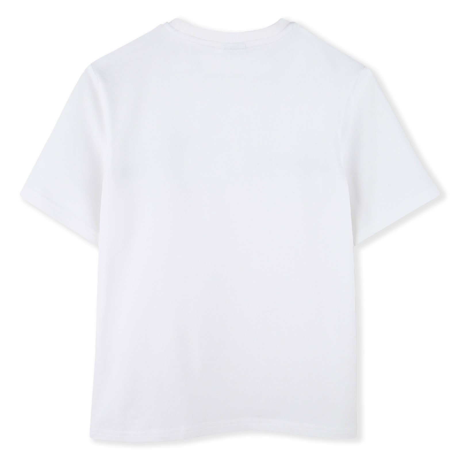Short-sleeved cotton T-shirt - White